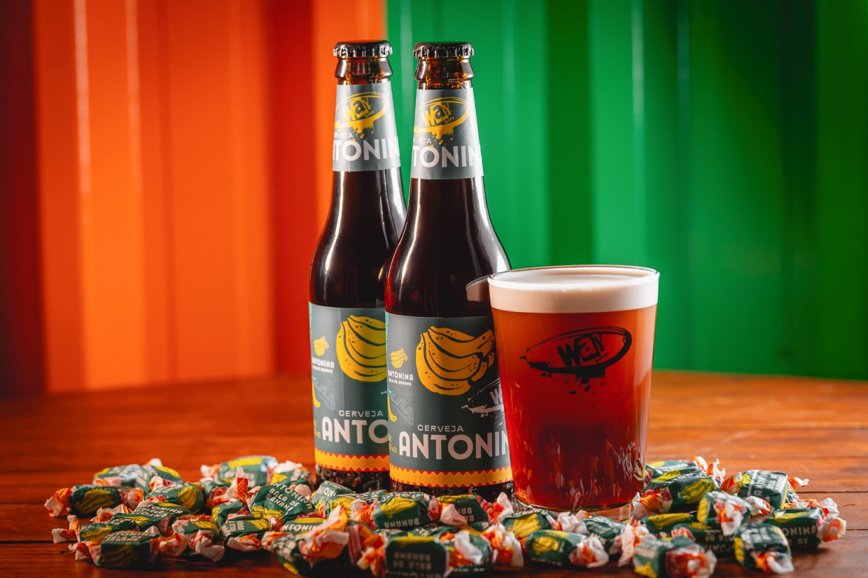 Way Beer Antonina: cerveja com bala de banana Antonina