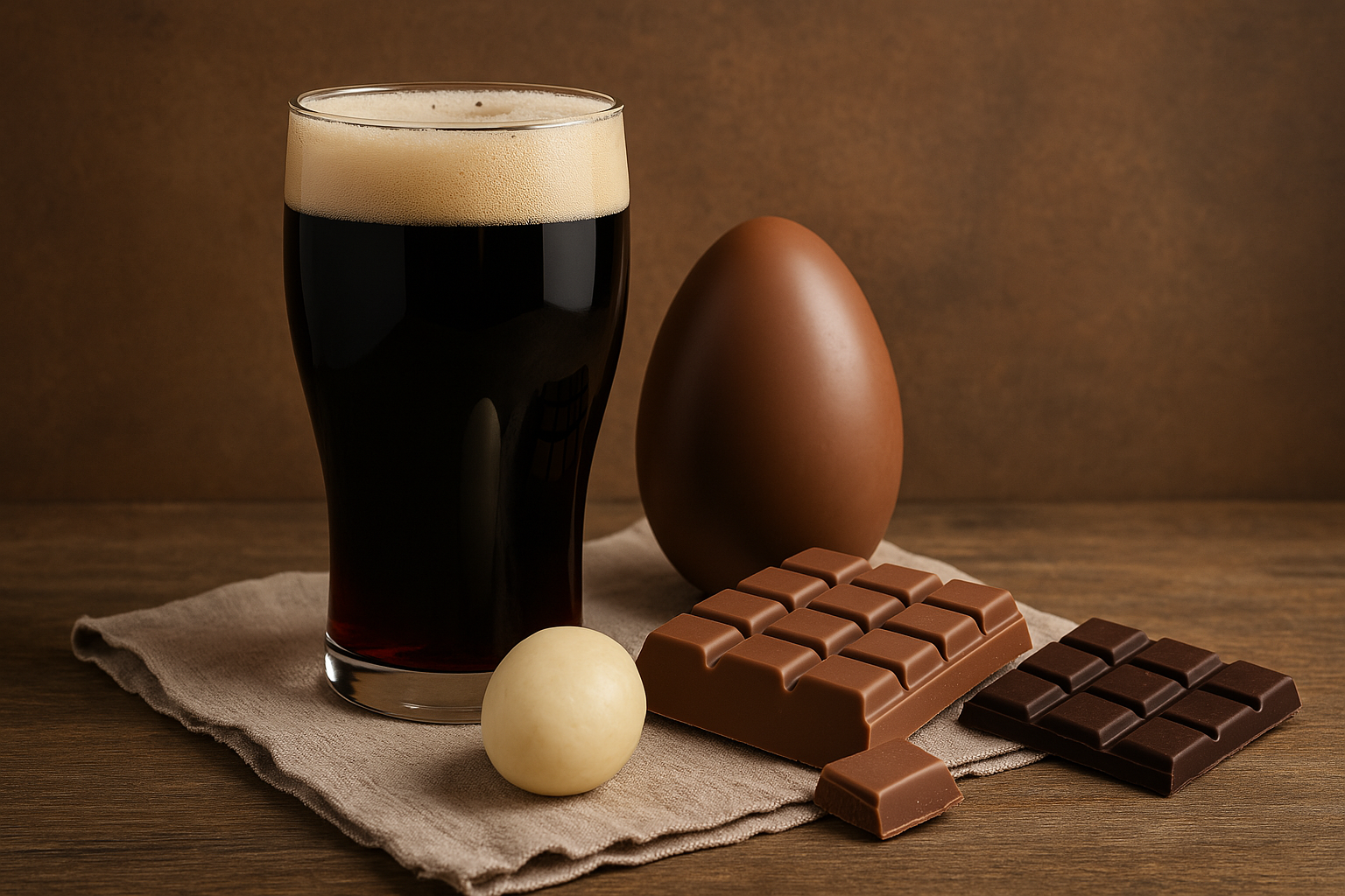 Cerveja com chocolate